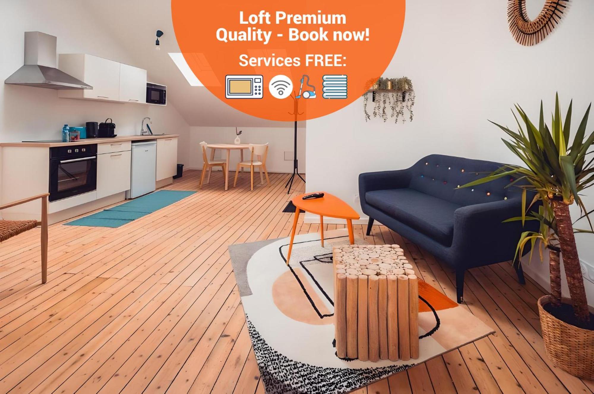 Loft Lumineux Tres Spacieux - Parking Gratuit Châteauroux المظهر الخارجي الصورة